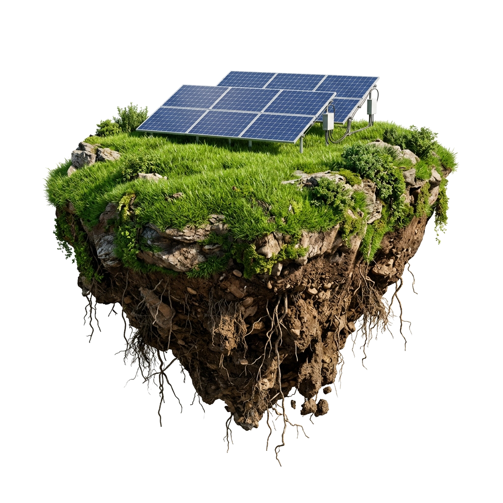 3D Solar Island